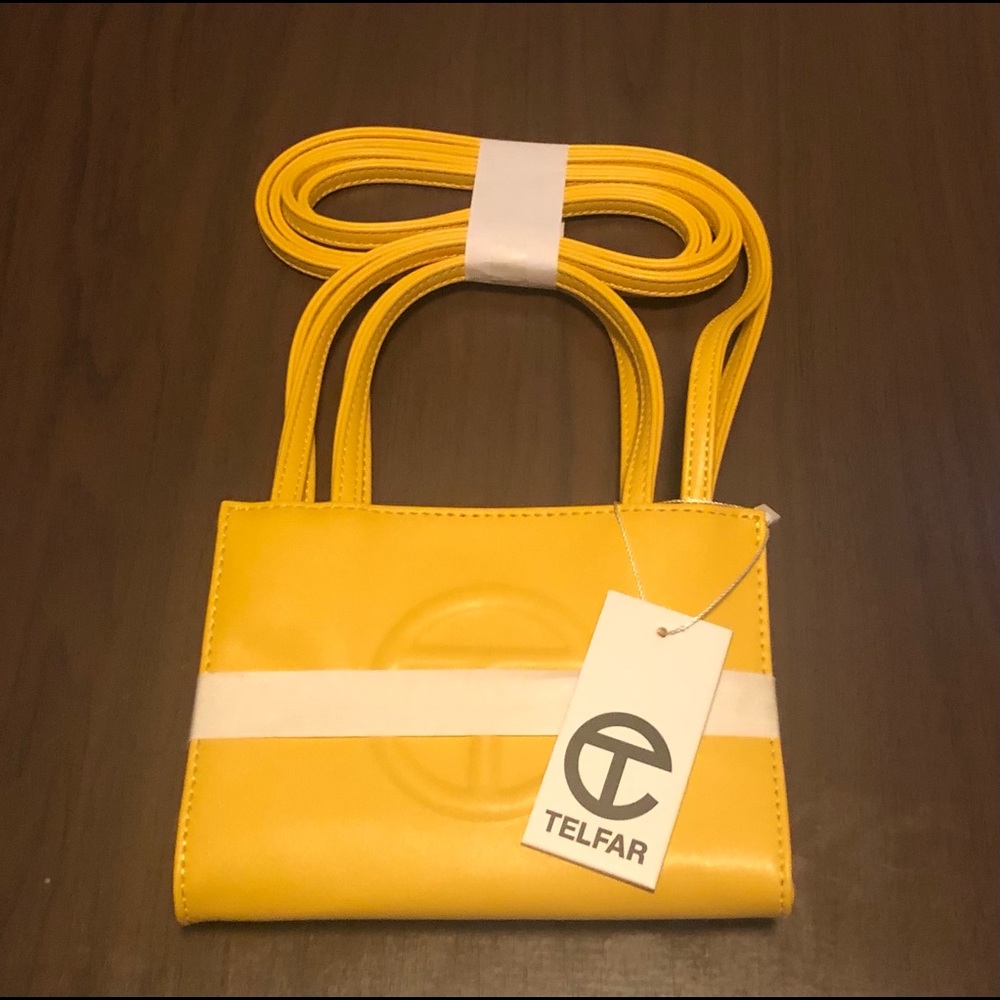 Telfar Small Yellow Shopper